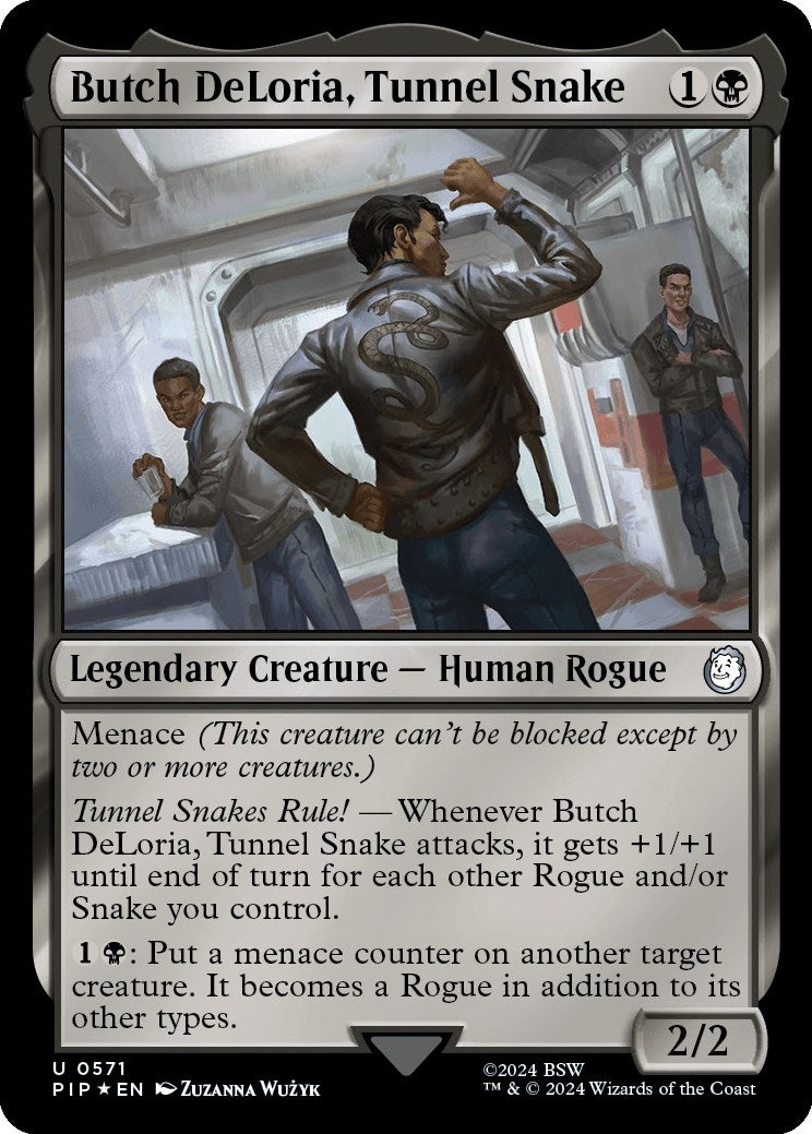 Butch DeLoria Tunnel Snake Surge Foil (571) [PIP]
