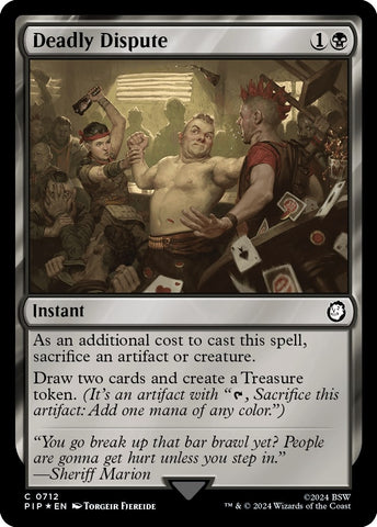 Deadly Dispute Surge Foil (712) [PIP]