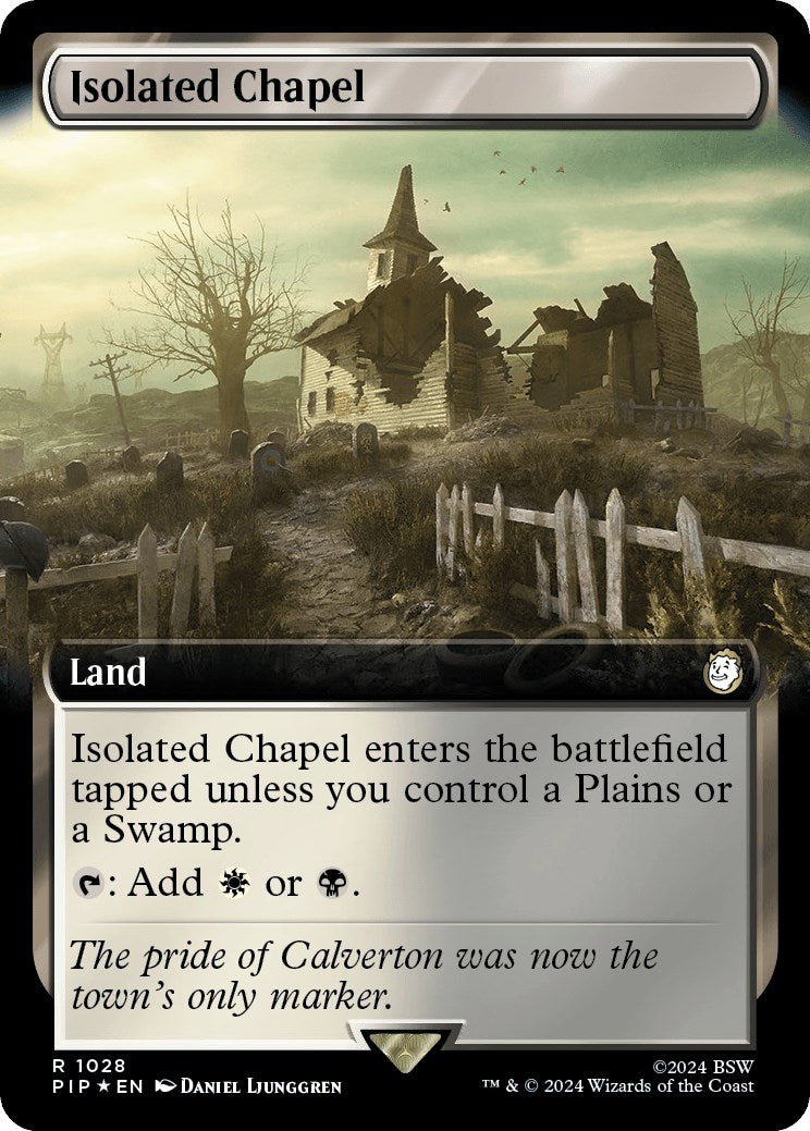 Isolated Chapel Extended Art Surge Foil (1028) [PIP]