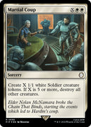 Martial Coup Surge Foil (695) [PIP]