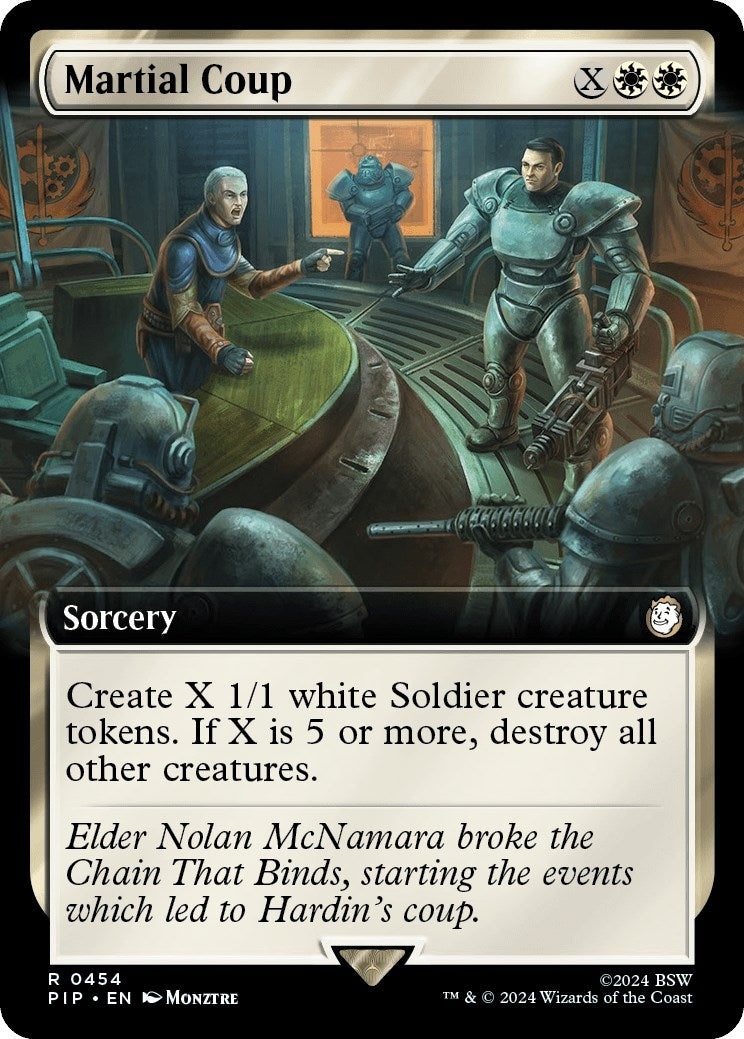 Martial Coup Extended Art (454) [PIP]