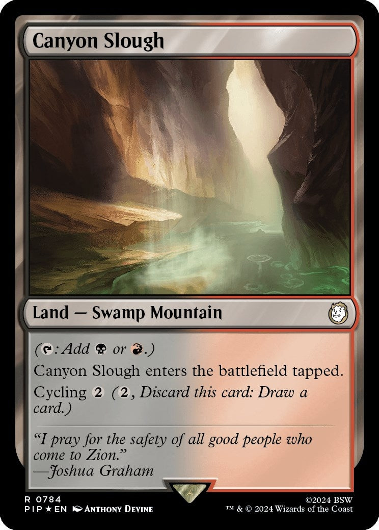 Canyon Slough Surge Foil (784) [PIP]