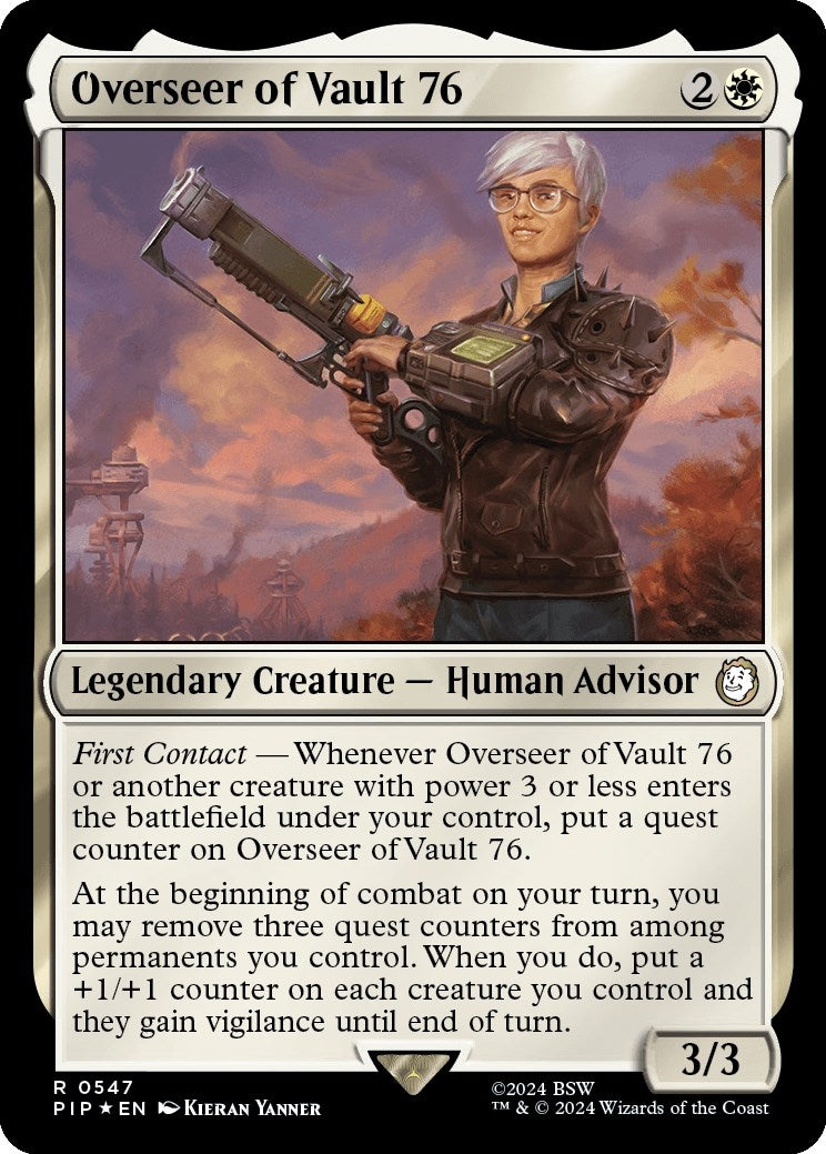 Overseer of Vault 76 Surge Foil (547) [PIP]
