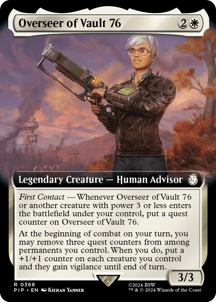 Overseer of Vault 76 Extended Art (368) [PIP]