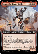 Rose Cutthroat Raider Extended Art Surge Foil (920) [PIP]