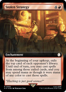 Stolen Strategy Extended Art Surge Foil (995) [PIP]