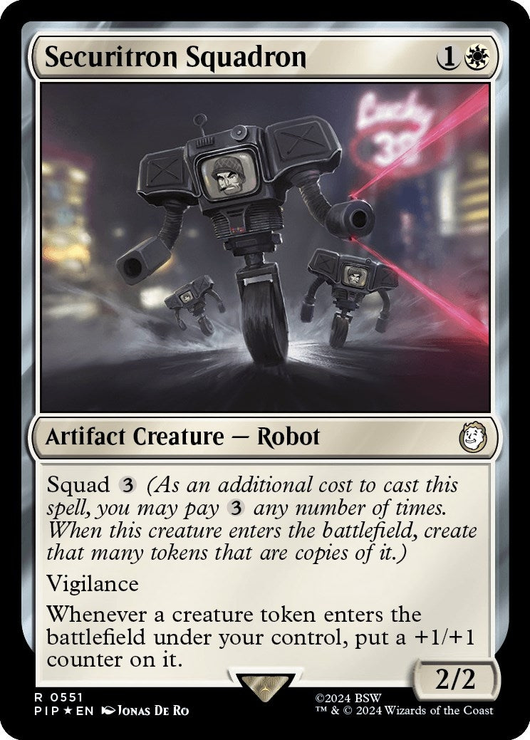 Securitron Squadron Surge Foil (551) [PIP]