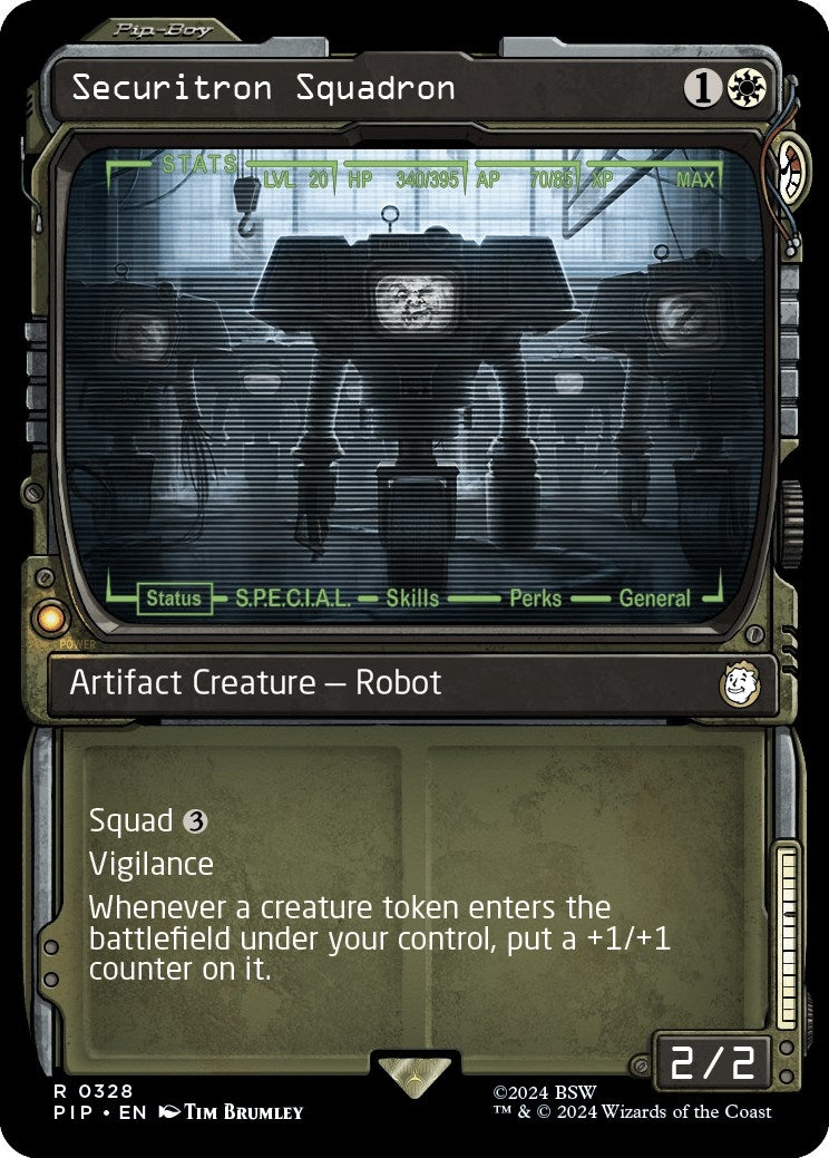 Securitron Squadron Showcase (328) [PIP]