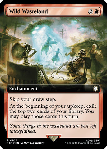 Wild Wasteland Extended Art Surge Foil (924) [PIP]