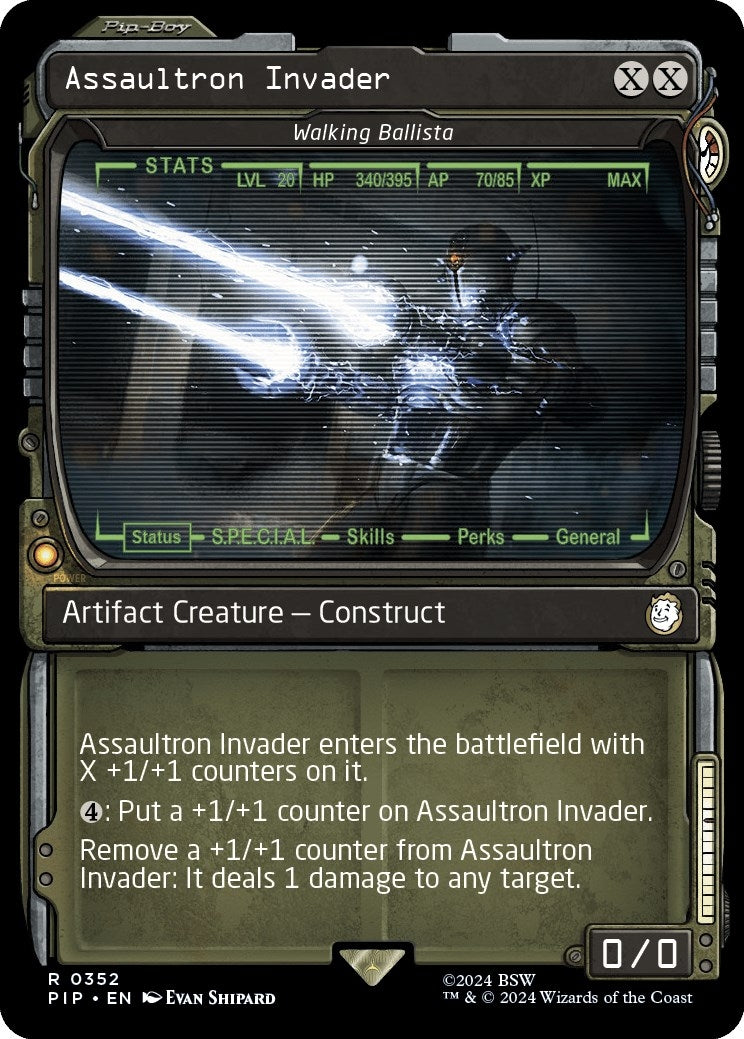 Assaultron Invader - Walking Ballista (Showcase) [Fallout]