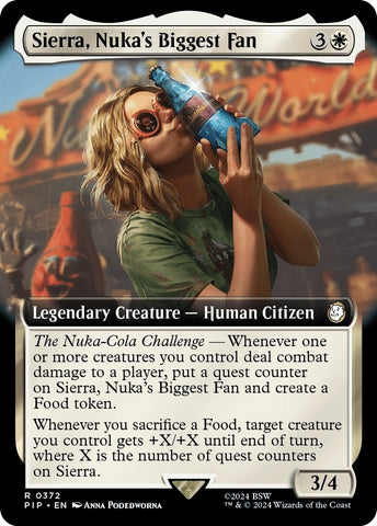 Sierra Nukas Biggest Fan Extended Art (372) [PIP]