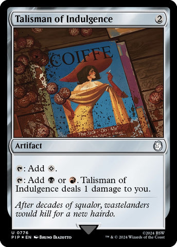 Talisman of Indulgence Surge Foil (776) [PIP]