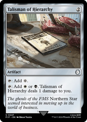 Talisman of Hierarchy (247) [PIP]