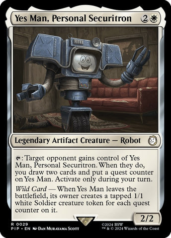 Yes Man Personal Securitron (29) [PIP]