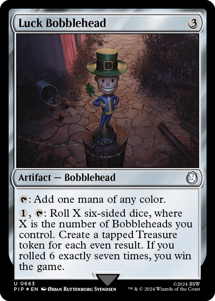 Luck Bobblehead Surge Foil (663) [PIP]