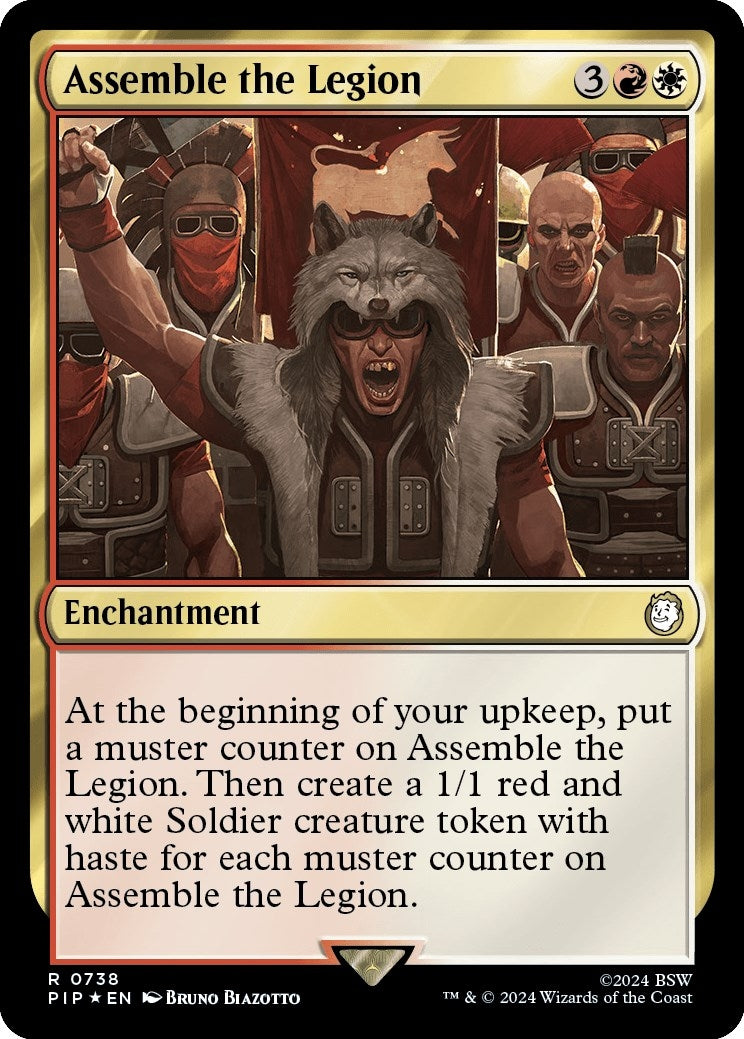 Assemble the Legion Surge Foil (738) [PIP]