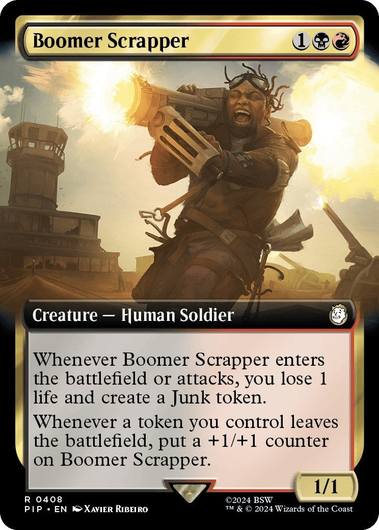 Boomer Scrapper Extended Art (408) [PIP]