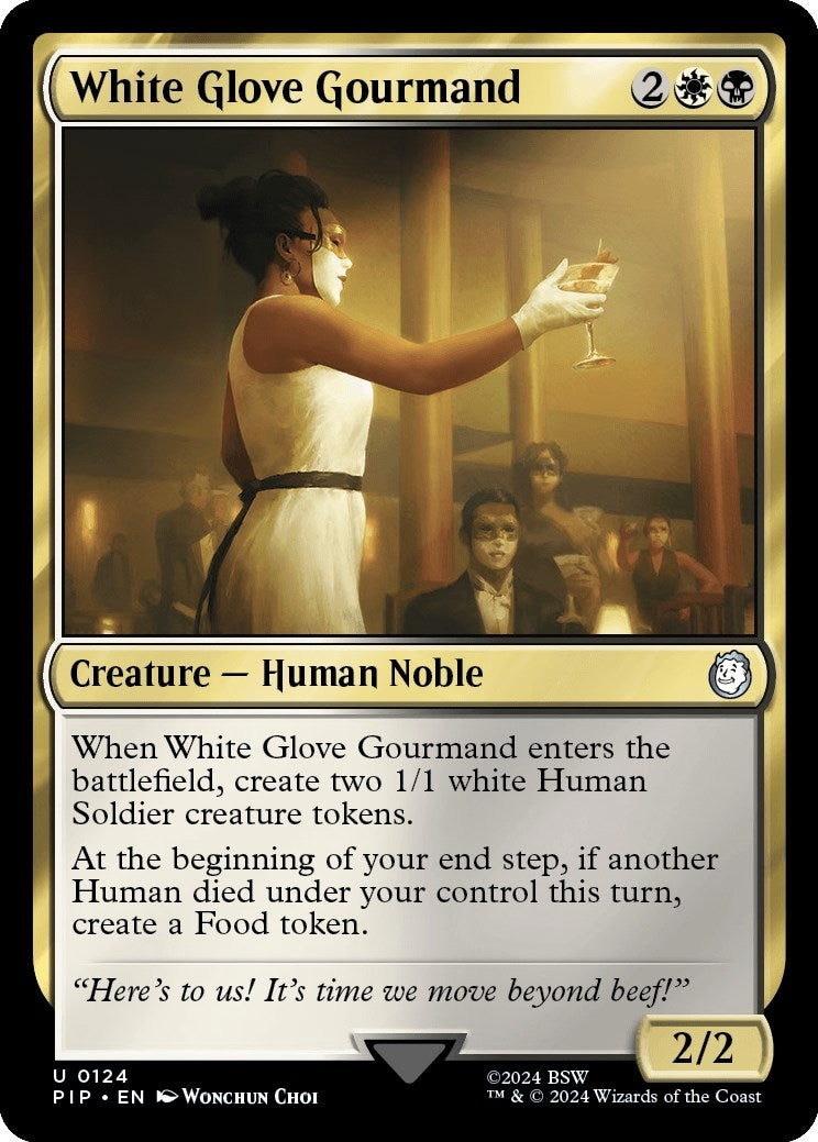 White Glove Gourmand (124) [PIP]