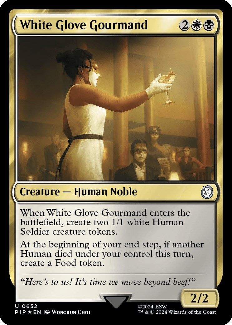 White Glove Gourmand Surge Foil (652) [PIP]