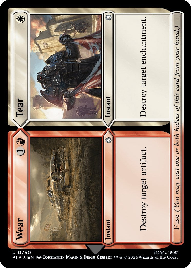 Wear Tear Surge Foil (750) [PIP]
