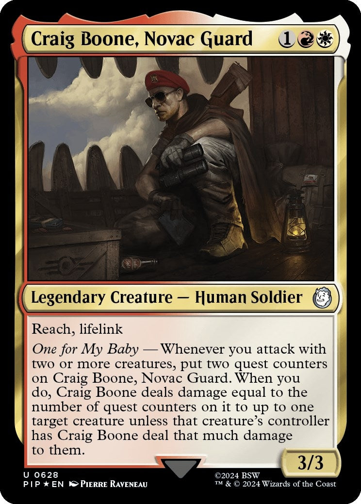 Craig Boone Novac Guard Surge Foil (628) [PIP]