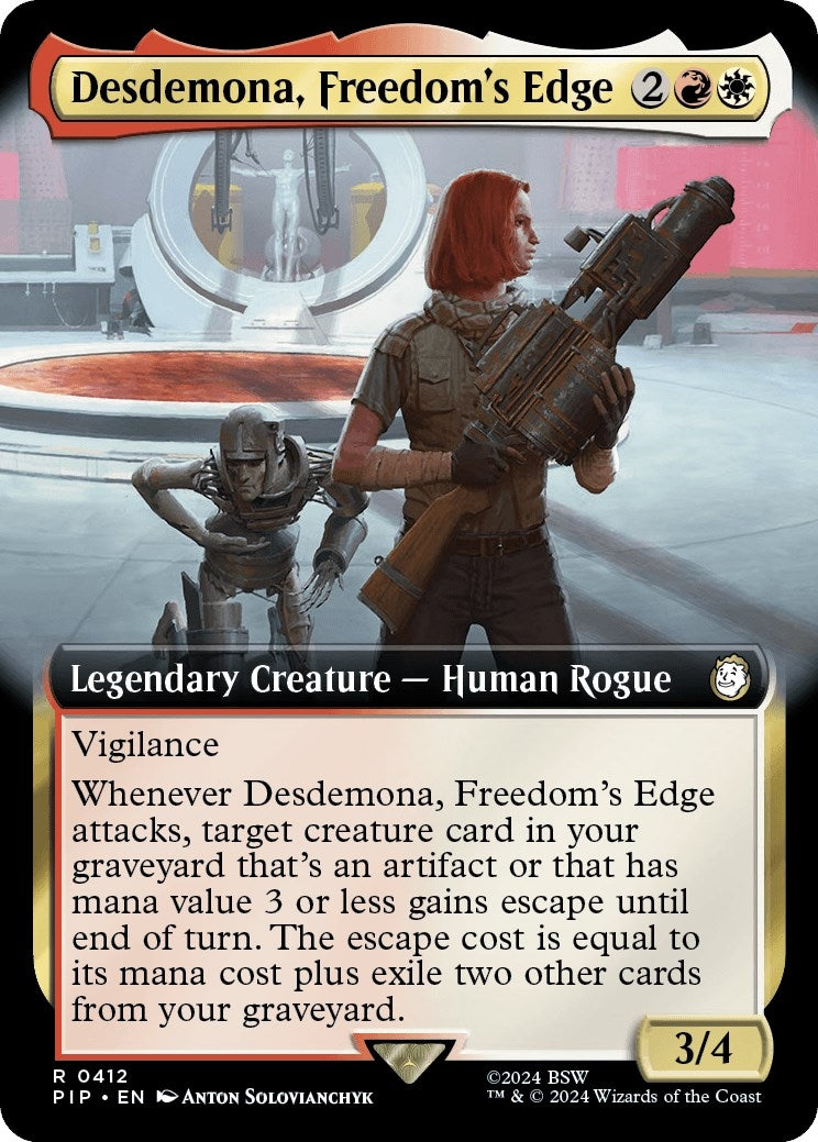Desdemona Freedoms Edge Extended Art (412) [PIP]