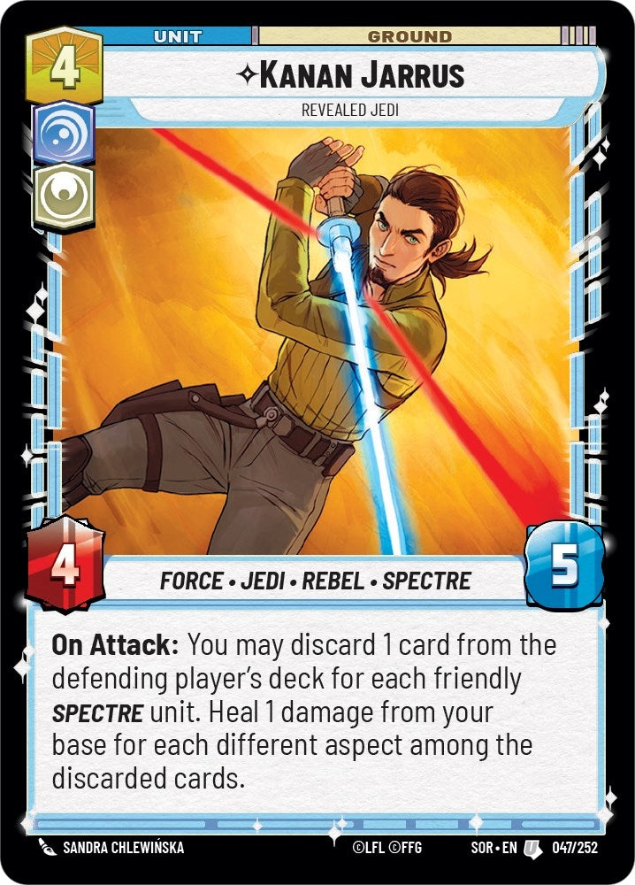 Image for Kanan Jarrus - Revealed Jedi [Spark of Rebellion]