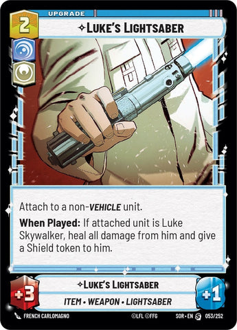 Image for Luke's Lightsaber [Spark of Rebellion]
