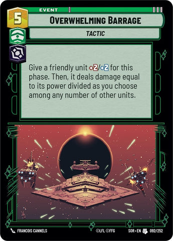 Image for Overwhelming Barrage [Spark of Rebellion]