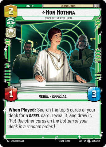 Image for Mon Mothma - Voice of the Rebellion [Spark of Rebellion]