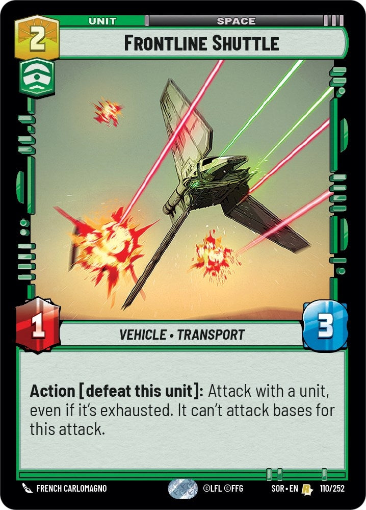 Image for Frontline Shuttle [Spark of Rebellion]