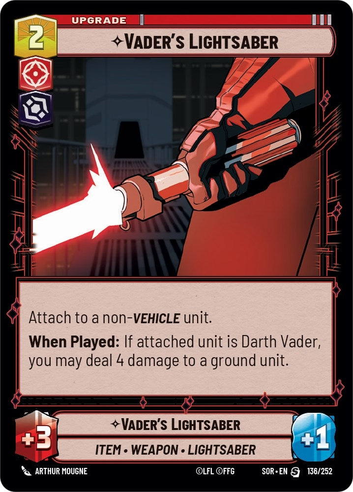 Image for Vader's Lightsaber [Spark of Rebellion]