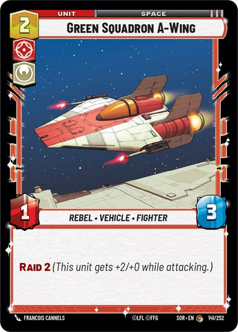 Image for Green Squadron A-Wing [Spark of Rebellion]