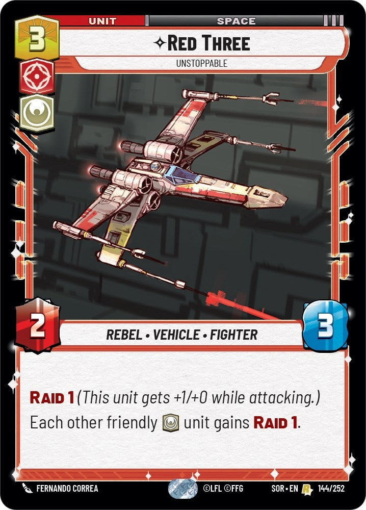 Image for Red Three - Unstoppable [Spark of Rebellion]