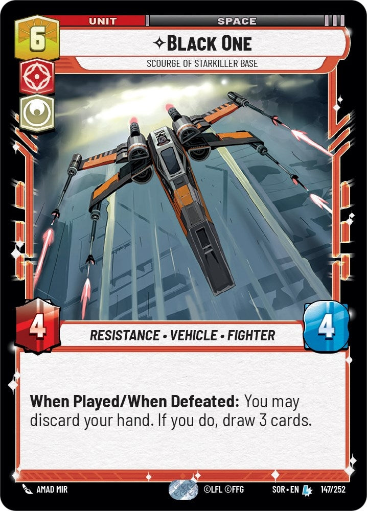 Image for Black One - Scourge of Starkiller Base [Spark of Rebellion]