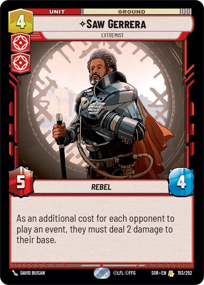 Image for Saw Gerrera - Extremist [Spark of Rebellion]