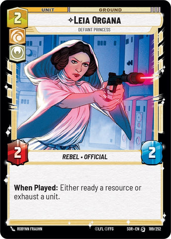 Image for Leia Organa - Defiant Princess [Spark of Rebellion]