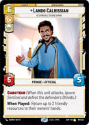 Image for Lando Calrissian - Responsible Businessman [Spark of Rebellion]