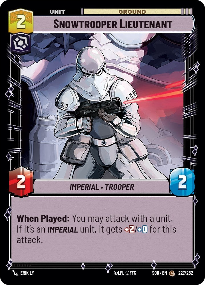 Image for Snowtrooper Lieutenant [Spark of Rebellion]