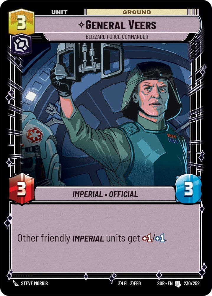 Image for General Veers - Blizzard Force Commander [Spark of Rebellion]