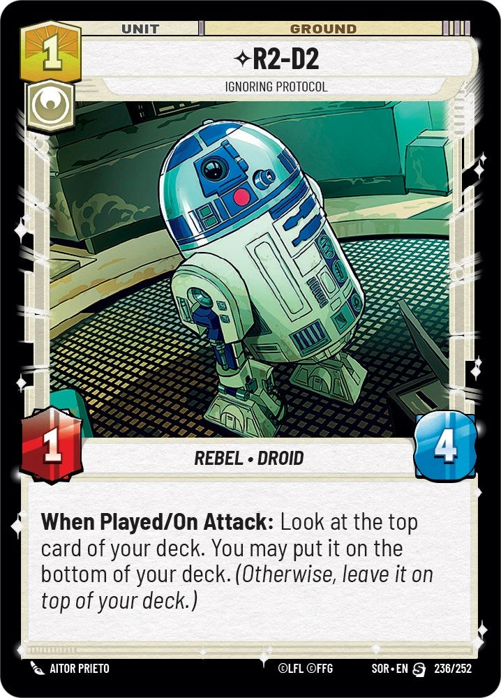 Image for R2-D2 - Ignoring Protocol [Spark of Rebellion]