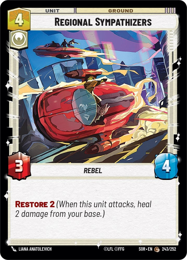 Image for Regional Sympathizers [Spark of Rebellion]