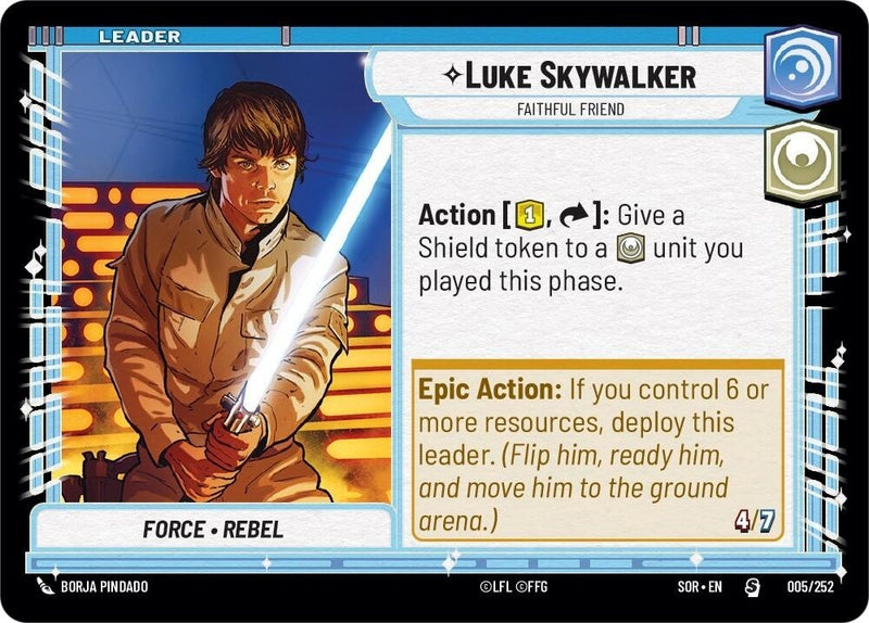 Image for Luke Skywalker - Faithful Friend [Spark of Rebellion]