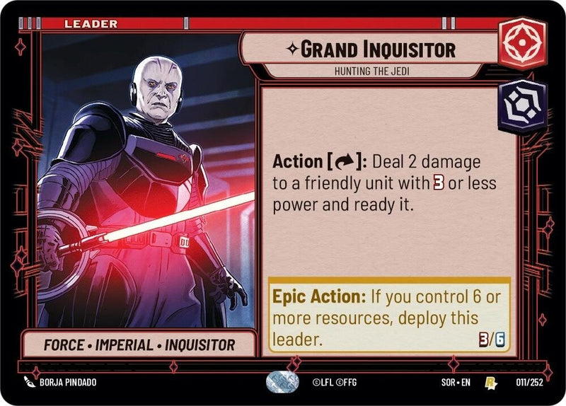 Grand Inquisitor (40mm Scale on 40mm Base) | Shatterpoint Proxy | C27