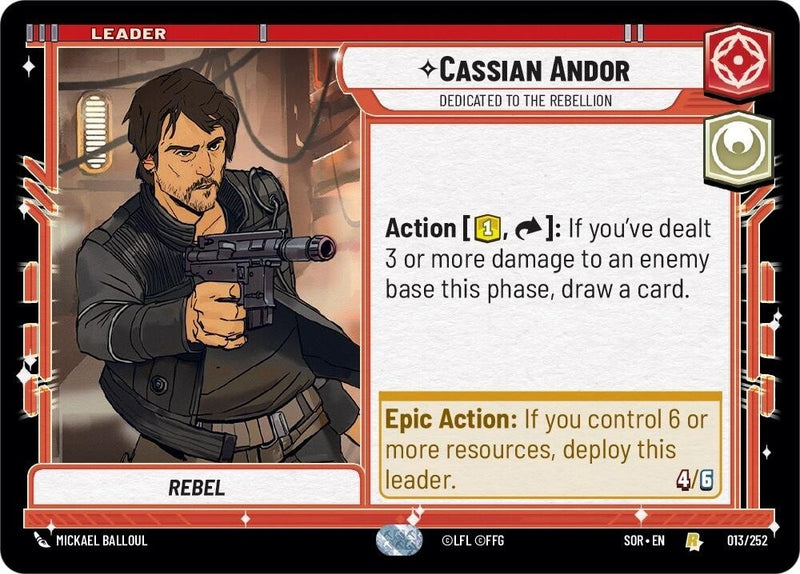 Image for Cassian Andor - Dedicated to the Rebellion [Spark of Rebellion]
