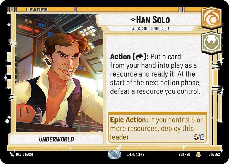 Image for Han Solo - Audacious Smuggler [Spark of Rebellion]