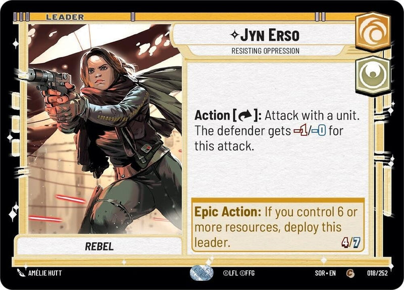 Image for Jyn Erso - Resisting Oppression [Spark of Rebellion]