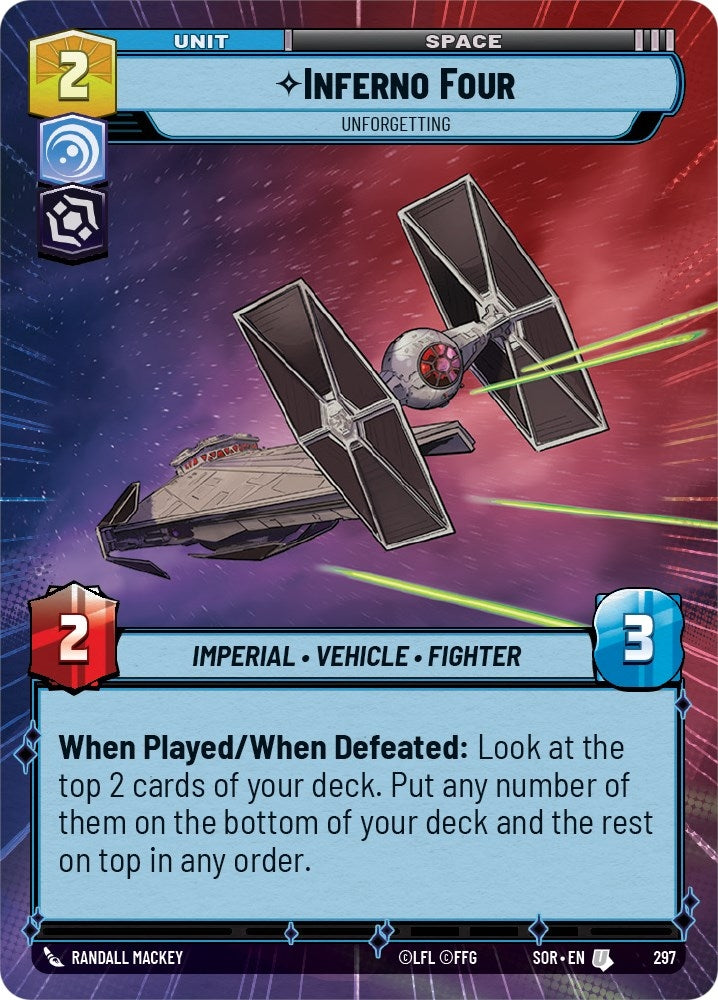 Image for Inferno Four - Unforgetting (Hyperspace) [Spark of Rebellion]