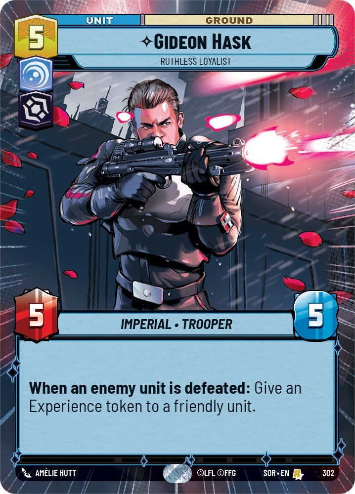 Image for Gideon Hask - Ruthless Loyalist (Hyperspace) [Spark of Rebellion]