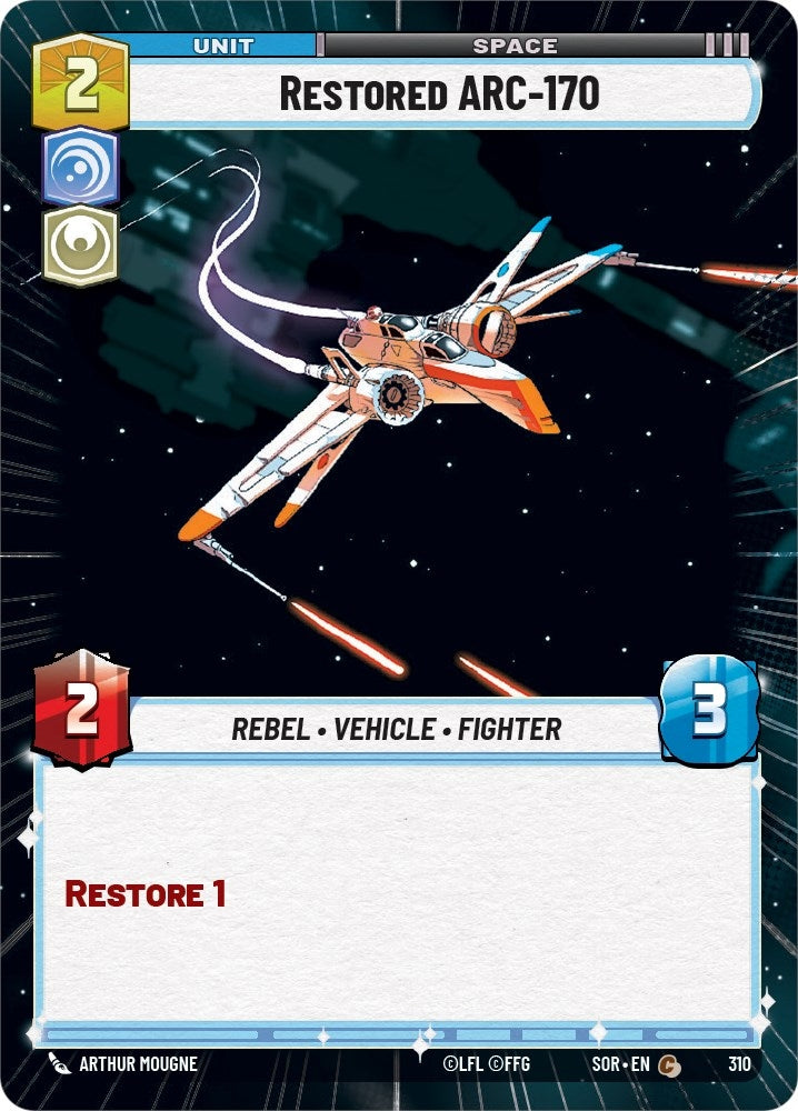 Image for Restored ARC-170 (Hyperspace) [Spark of Rebellion]